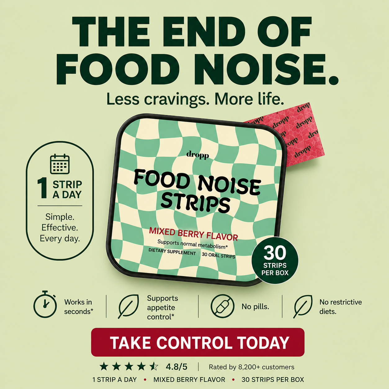Food Noise Strips
